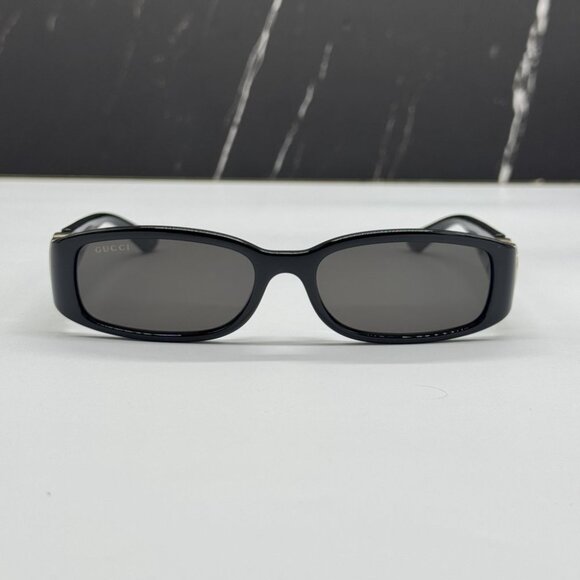 NEW GG1661S 001 GUCCI BLACK SQUARE WOMEN GUCCI SUNGLASSES - Picture 4 of 14